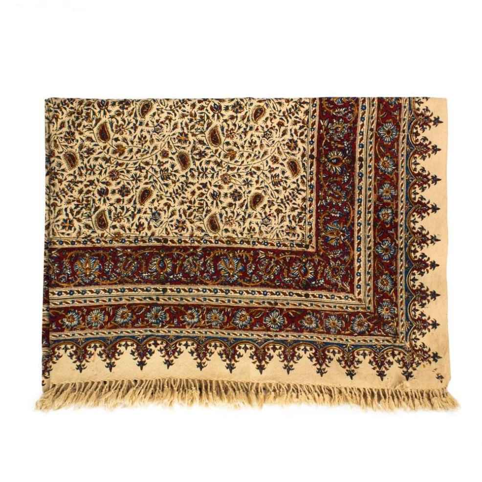 Iraans Tafelkleed: Isfahan’s Traditionele Kalamkari Blokdruk