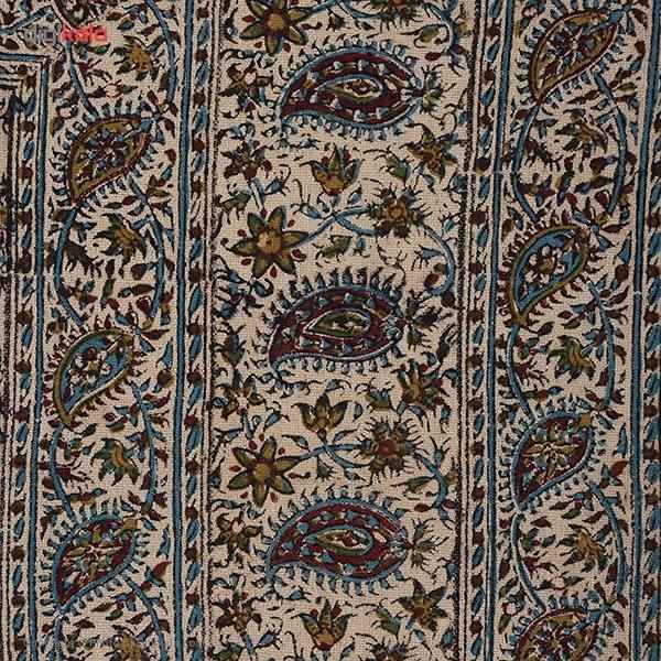 Perzische Tafelkleed: Isfahan’s Traditionele Kalamkari Block Print Atrian