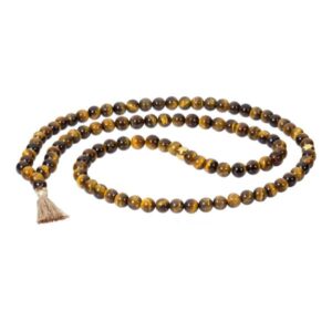 Islamitische Tijgeroog Rosary Handgemaakt met 101 Gebedsparels Tasbih II
