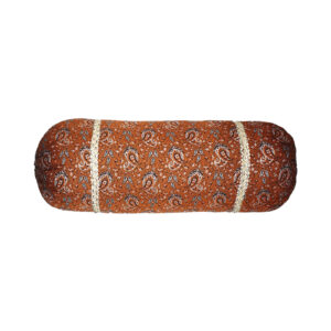 Traditioneel Perzisch Cylindrisch Bolster Kussen met Elegante Termeh Stof (2x)