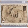 Handgeknoopte Perzische Picturale Tapijt uit Tabriz, Weergave van Persepolis