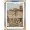 Handgeknoopte Perzische Picturale Tapijt uit Tabriz, Weergave van Persepolis