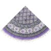 Perzische Tafelkleed: Isfahan’s Traditionele Kalamkari Block Print Blauw