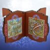 Opvouwbare Houten Quran Rehal Standhouder met Wa In Yakad Patroon