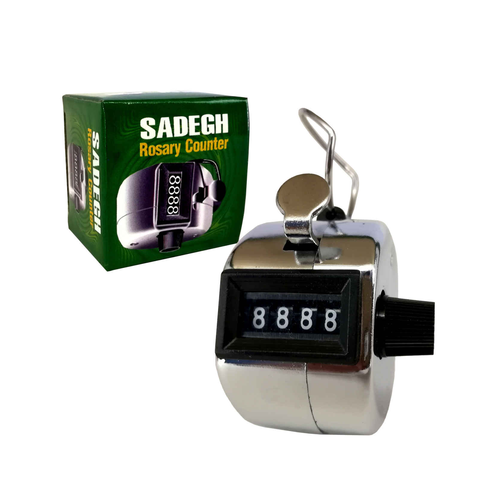 Niet-digitale Tasbeeh of Rosary Teller voor Salawat (2x)