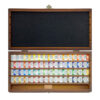 Afra Aquarelset 64 Kleuren in Houten Doos