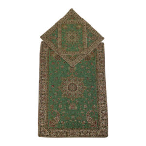 Perzische Termeh Gebedmat Luxe Islamitische Sajada Groene Paisley