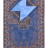 Perzische Termeh Gebedmat Luxe Islamitische Sajada Blauw