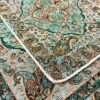 Draagbaar Reisgebedskleed – Groene Paisley Termeh Stof