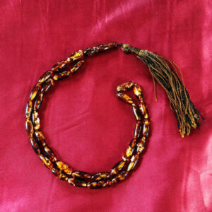 Islamitische Amber Celine Rosary Handgemaakt met 33 Gebedsparels Tasbih