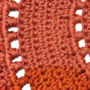 Handgeweven Boho Macrame Vloerkleed – Rode Kleur