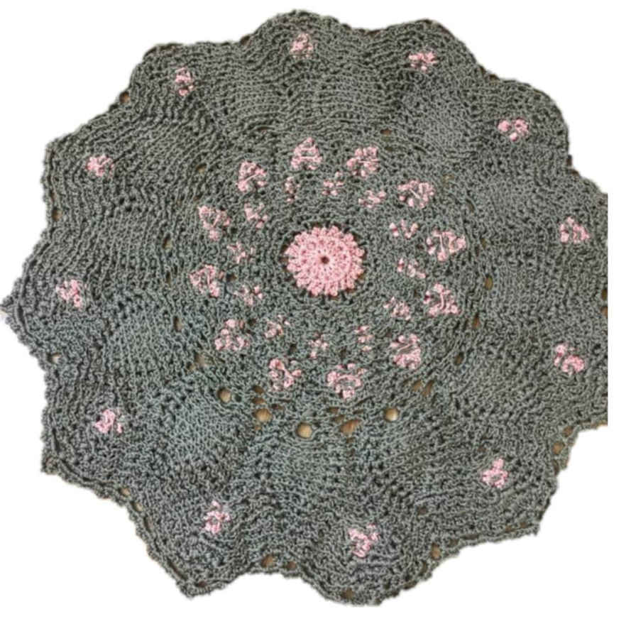Handgeweven Boho Macrame Vloerkleed – Jina-ontwerp