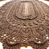 Handgeweven Boho Macrame Vloerkleed – Bruine Kleur