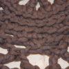 Handgeweven Boho Macrame Vloerkleed – Bruine Kleur