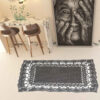 Handgeweven Boho Macrame Vloerkleed – Grijze Kleur