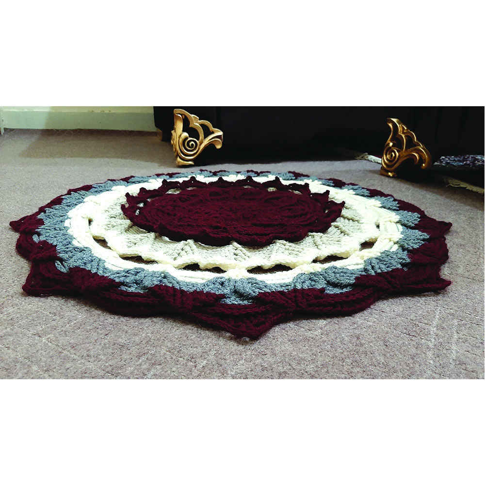 Handgeweven Boho Macrame Vloerkleed – Klassiek Ontwerp
