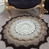 Handgeweven Boho Macrame Vloerkleed – Arkano Patroon