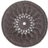 Handgeweven Boho Macrame Vloerkleed – Zon Design