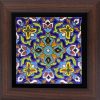 Decoratieve Perzische Ceramic Tile in Lijst – Traditioneel