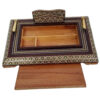 Classic Houten Pen Container – Authentiek Khatamkari Ambacht