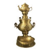 Perzische Messing Samovar Decoratieve Houtskool Theemaker 3,5 Liter