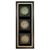 Islamitische Calligraphy Marquetry Hout Art Allah, Muhammad & Ali
