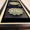 Islamitische Calligraphy Marquetry Hout Art Allah, Muhammad & Ali