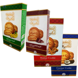 Naderi Koloocheh Perzische Gestempelde Koekjes – Gemengde Smaken, Verpakking van 26