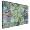 Perzische Houten Poster Print – Model Nafs Muurkunst