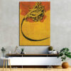 Perzische Houten Poster Print – Nastalig Muurkunst