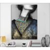 Perzische Houten Poster Print – Dokhtar Muurkunst