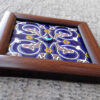 Decoratieve Perzische Ceramic Tile in Lijst – Boze Oog