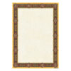 A4 Oranje Tazhib Papier (100 vellen)