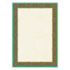 Groenblauw Tazhib A4 Papier (100x)