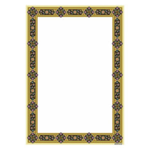 Tazhib A4 Papier (100x) – Code 0024