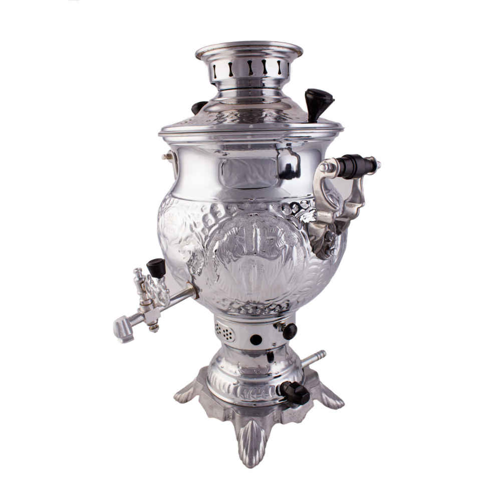 Perzische Gassamovar Theemaker Traditioneel Ontwerp 6 Liter