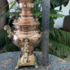 Perzische Koperen Samovar Decoratieve Houtskool Theemaker 1 Liter