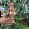 Perzische Koperen Samovar Decoratieve Houtskool Theemaker 1 Liter