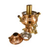 Perzische Koperen Samovar Decoratieve Houtskool Theemaker 1 Liter