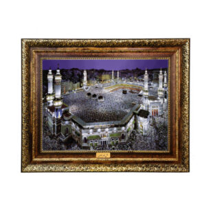 Islamitisch Muurkleed Kaaba Model Nacht