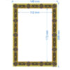 Tazhib A5 Papier Model Farang – 100 Stuks