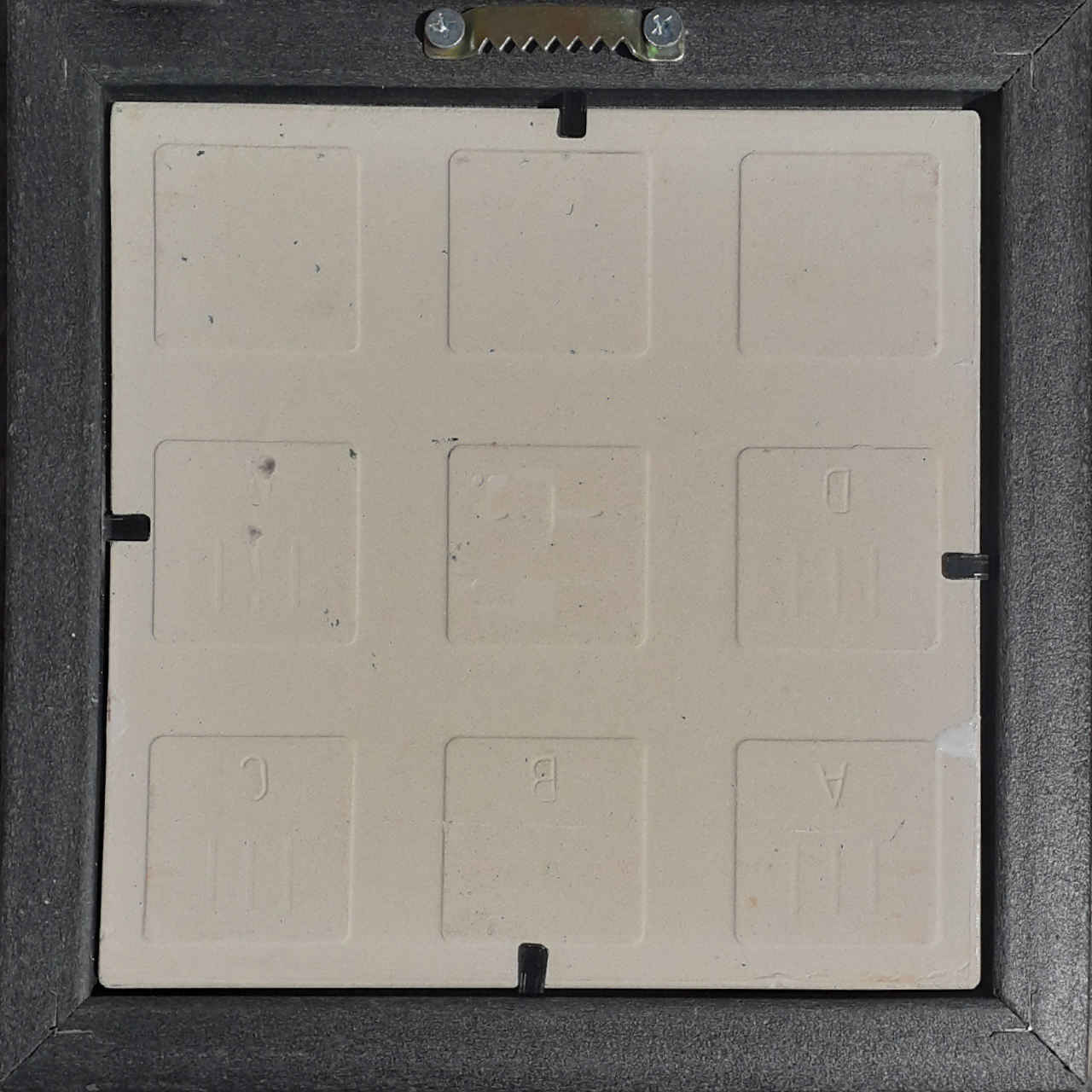 Decoratieve Perzische Gekaderde Tegel – Calligraphy Patroon: Nafase Bade Saba