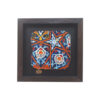 Decoratieve Perzische Ceramic Tile in Lijst – Ster