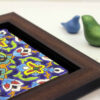 Decoratieve Perzische Ceramic Tile in Lijst – Traditioneel