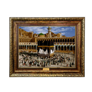 Islamitisch Muurkleed Kaaba Model Oud