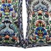 Perzische Velvet Kussenhoes – Geïnspireerd Ontwerp (Set van 2)