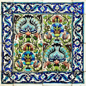 Perzische Velvet Kussenhoes – Geïnspireerd Ontwerp (Set van 2)