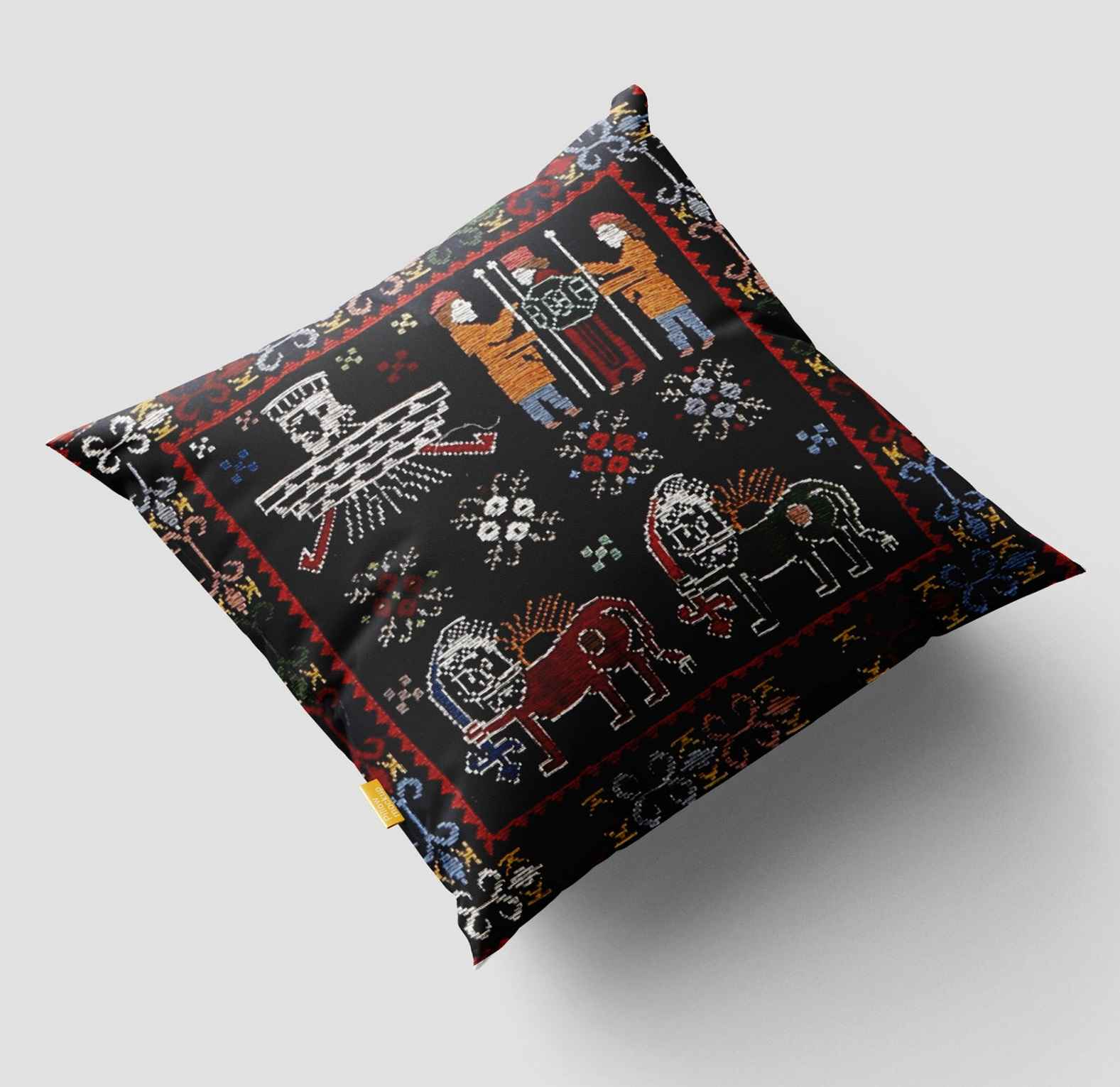 Perzische Kilim Kussenhoes – Handgeweven Lux Ontwerp