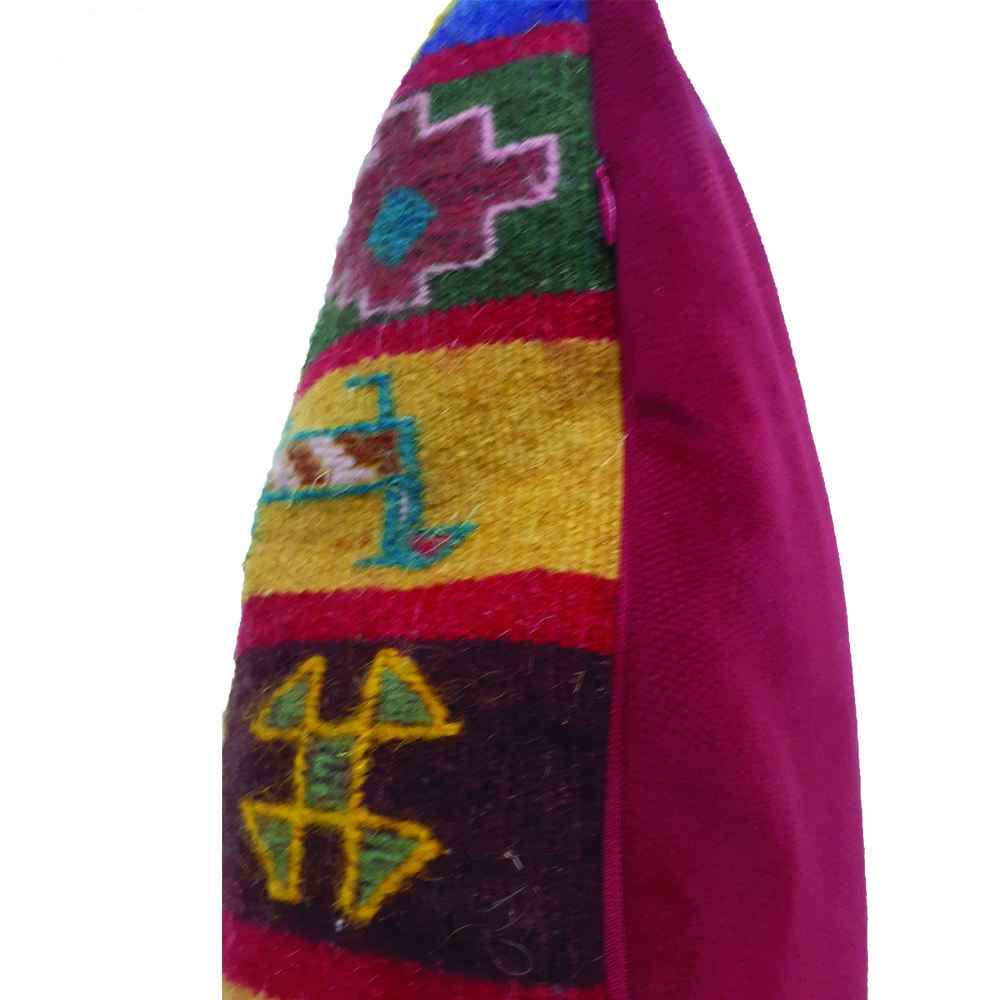 Perzische Kilim Kussenhoes – Handgeweven Geitenontwerp