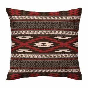 Etnische Velvet Kussenhoezen – Traditioneel Ontwerp (Set van 2)